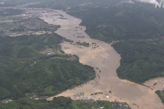 九州豪雨 熊本中心に57人死亡 2人心肺停止 16人不明 捜索続く