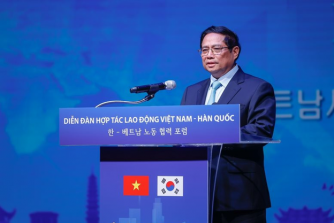 VJEC tháp tùng đoàn thủ tướng Phạm Minh Chính thăm Hàn Quốc