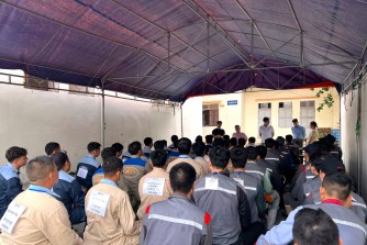 Gần 50 lao động tham gia thi tay nghề visa E7-3 cùng Hiệp hội Hàn Quốc