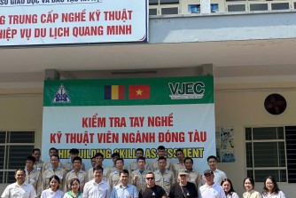 VJEC Organizes Recruitment Assessment for SNC Shipbuilding Positions in Romania